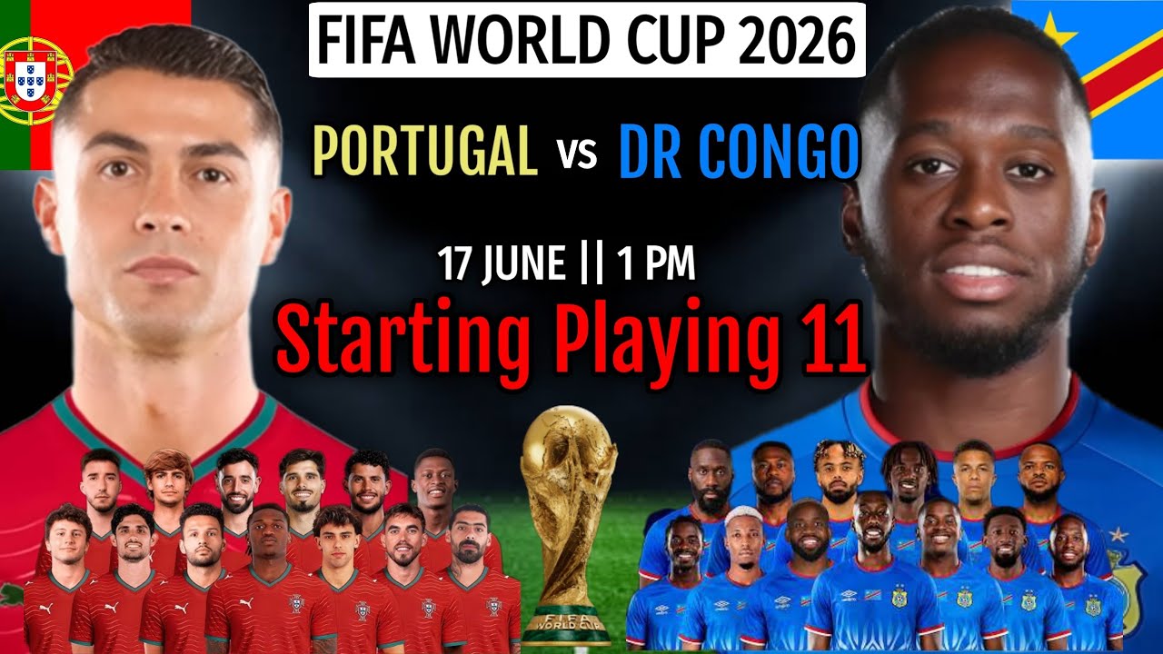 Portugal vs Congo DR