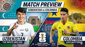 Uzbekistan vs Colombia
